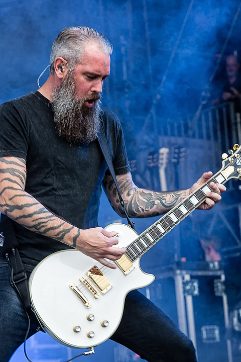 In Flames @ Rock Am Ring 2017, foto 16, foto's door Edwin Houdevelt - FrontView Magazine