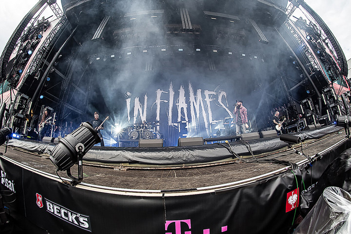In Flames @ Rock Am Ring 2017, foto 18, foto's door Edwin Houdevelt - FrontView Magazine