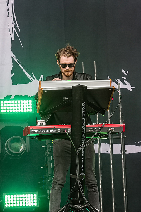 In Flames @ Rock Am Ring 2017, foto 19, foto's door Edwin Houdevelt - FrontView Magazine