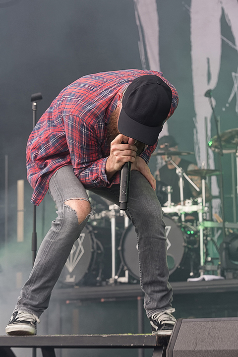 In Flames @ Rock Am Ring 2017, foto 20, foto's door Edwin Houdevelt - FrontView Magazine