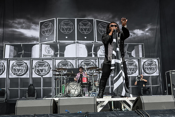 Skindred @ Rock Am Ring 2017, foto 5, foto's door Edwin Houdevelt - FrontView Magazine