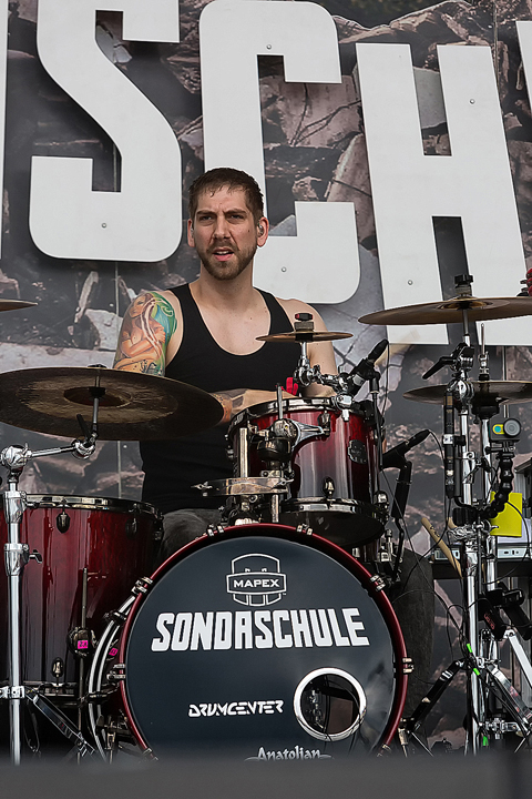 Sondaschule @ Rock Am Ring 2017, foto 10, foto's door Edwin Houdevelt - FrontView Magazine