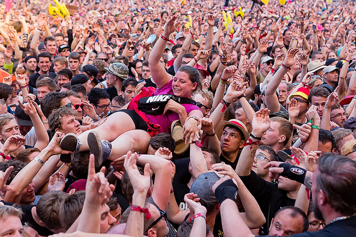 Beatsteaks @ Rock Am Ring 2017, foto 3, foto's door Edwin Houdevelt - FrontView Magazine