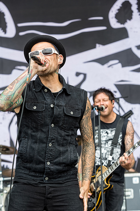 Donots @ Rock Am Ring 2017, foto 6, foto's door Edwin Houdevelt - FrontView Magazine
