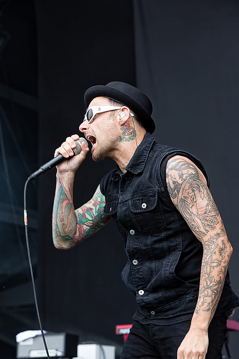 Donots @ Rock Am Ring 2017, foto 10, foto's door Edwin Houdevelt - FrontView Magazine