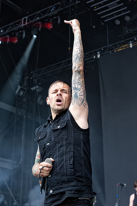 Donots @ Rock Am Ring 2017, foto 17, foto's door Edwin Houdevelt - FrontView Magazine