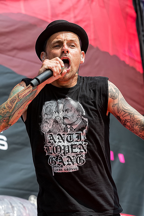 Donots @ Rock Am Ring 2017, foto 19, foto's door Edwin Houdevelt - FrontView Magazine