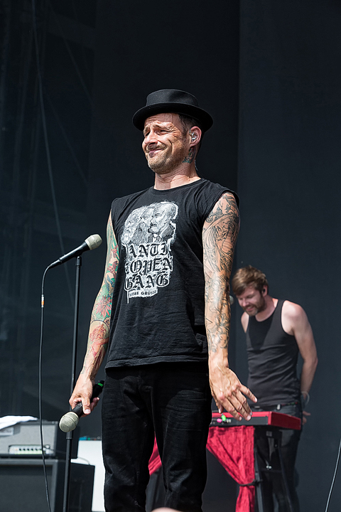 Donots @ Rock Am Ring 2017, foto 22, foto's door Edwin Houdevelt - FrontView Magazine