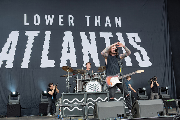 Lower Than Atlantis @ Rock Am Ring 2017, foto 1, foto's door Edwin Houdevelt - FrontView Magazine