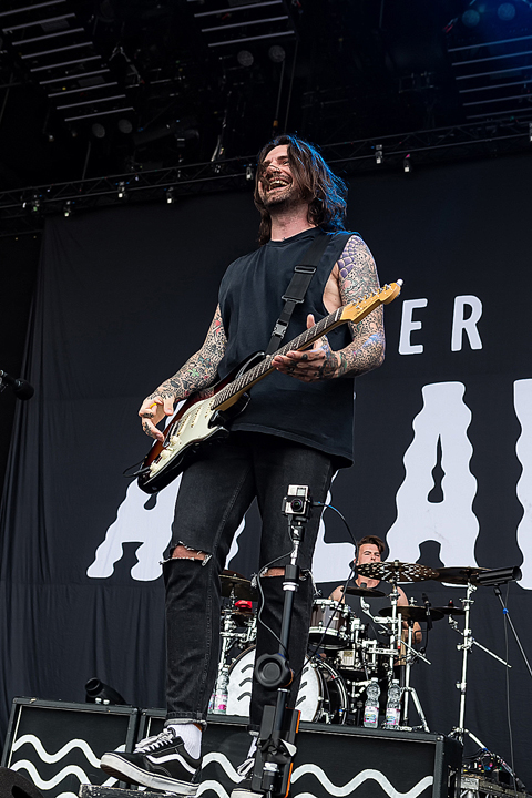 Lower Than Atlantis @ Rock Am Ring 2017, foto 2, foto's door Edwin Houdevelt - FrontView Magazine