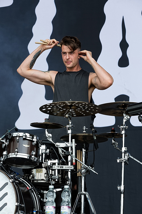 Lower Than Atlantis @ Rock Am Ring 2017, foto 5, foto's door Edwin Houdevelt - FrontView Magazine