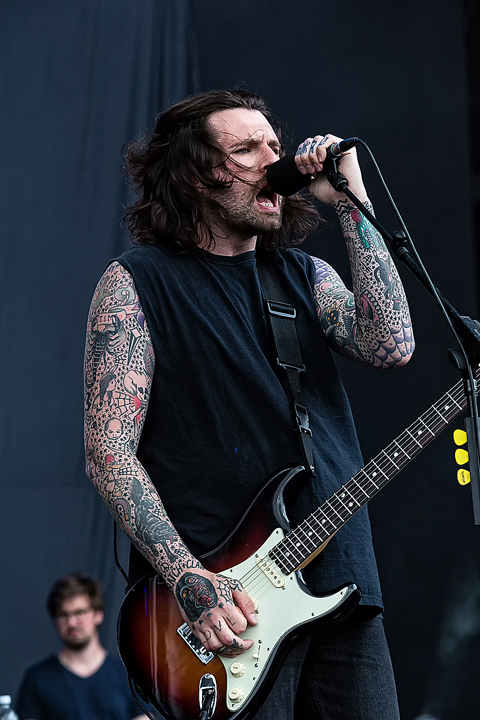 Lower Than Atlantis @ Rock Am Ring 2017, foto 8, foto's door Edwin Houdevelt - FrontView Magazine