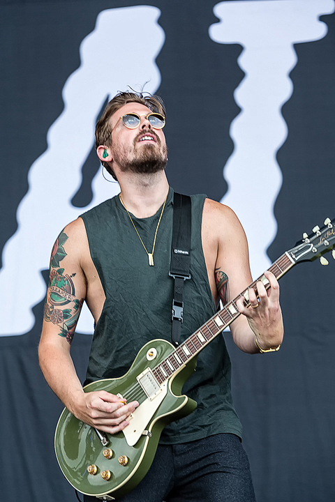 Lower Than Atlantis @ Rock Am Ring 2017, foto 11, foto's door Edwin Houdevelt - FrontView Magazine