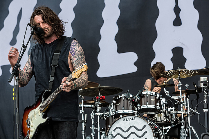 Lower Than Atlantis @ Rock Am Ring 2017, foto 15, foto's door Edwin Houdevelt - FrontView Magazine