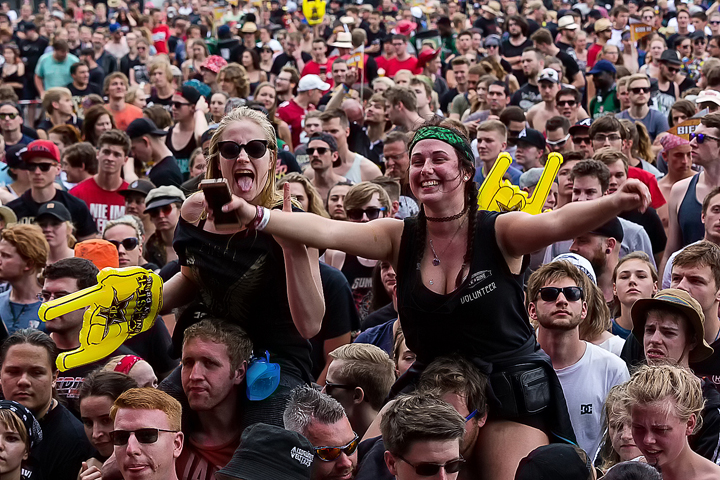 Lower Than Atlantis @ Rock Am Ring 2017, foto 18, foto's door Edwin Houdevelt - FrontView Magazine