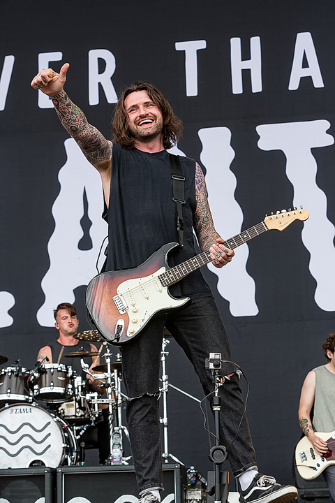 Lower Than Atlantis @ Rock Am Ring 2017, foto 19, foto's door Edwin Houdevelt - FrontView Magazine