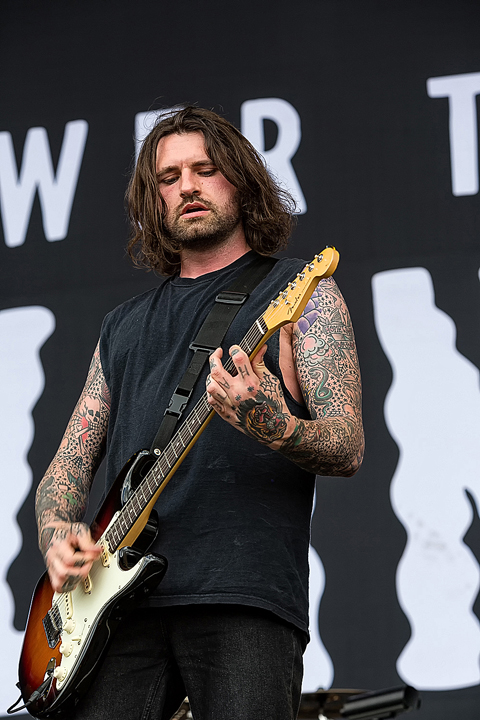 Lower Than Atlantis @ Rock Am Ring 2017, foto 20, foto's door Edwin Houdevelt - FrontView Magazine