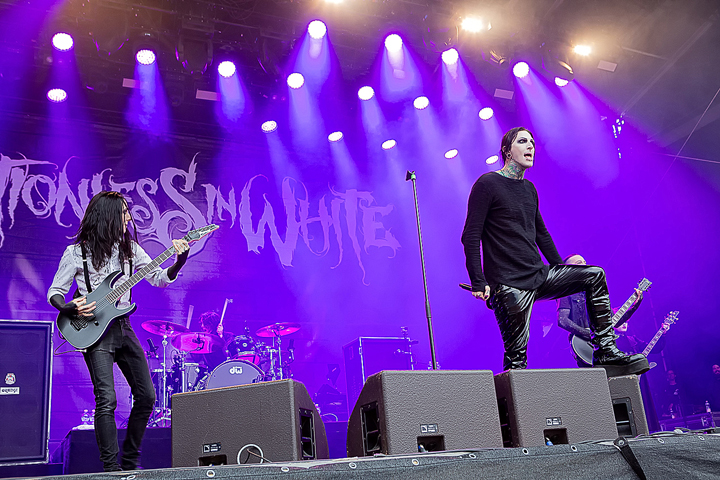 Motionless In White @ Rock Am Ring 2017, foto 1, foto's door Edwin Houdevelt - FrontView Magazine