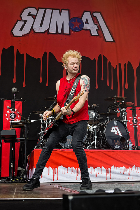 Sum 41 @ Rock Am Ring 2017, foto 2, foto's door Edwin Houdevelt - FrontView Magazine