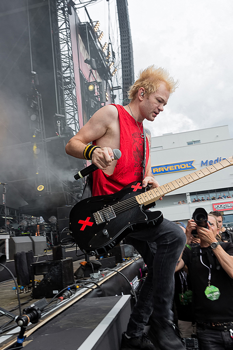 Sum 41 @ Rock Am Ring 2017, foto 5, foto's door Edwin Houdevelt - FrontView Magazine