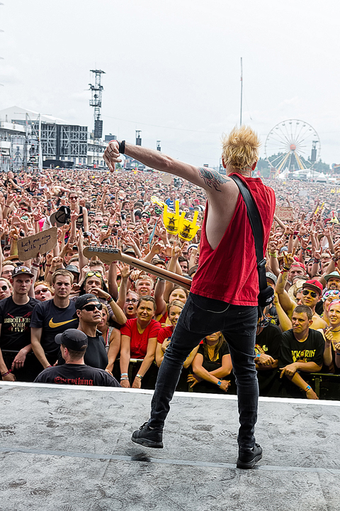 Sum 41 @ Rock Am Ring 2017, foto 7, foto's door Edwin Houdevelt - FrontView Magazine
