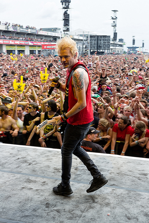Sum 41 @ Rock Am Ring 2017, foto 8, foto's door Edwin Houdevelt - FrontView Magazine