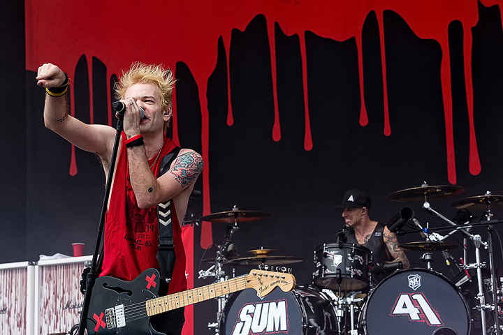 Sum 41 @ Rock Am Ring 2017, foto 11, foto's door Edwin Houdevelt - FrontView Magazine