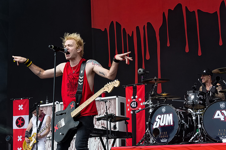 Sum 41 @ Rock Am Ring 2017, foto 13, foto's door Edwin Houdevelt - FrontView Magazine