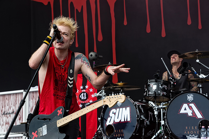 Sum 41 @ Rock Am Ring 2017, foto 14, foto's door Edwin Houdevelt - FrontView Magazine