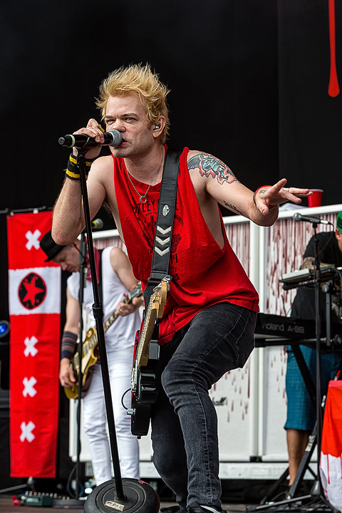 Sum 41 @ Rock Am Ring 2017, foto 15, foto's door Edwin Houdevelt - FrontView Magazine