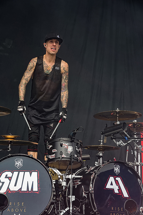 Sum 41 @ Rock Am Ring 2017, foto 17, foto's door Edwin Houdevelt - FrontView Magazine