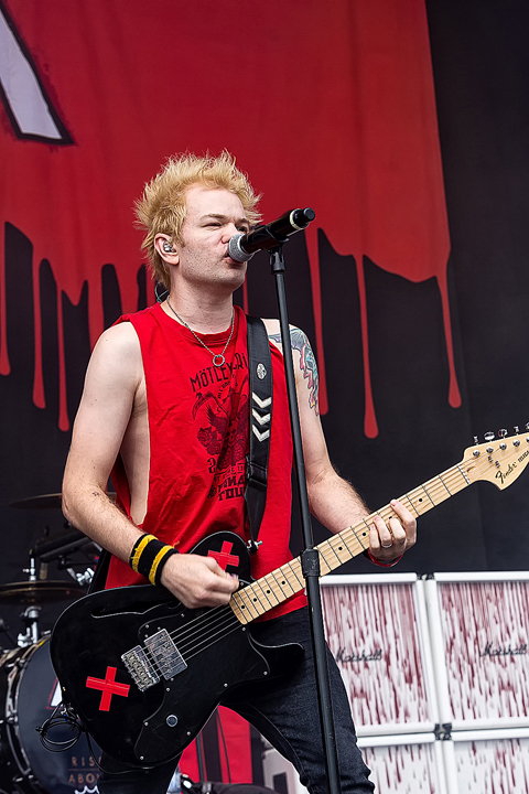 Sum 41 @ Rock Am Ring 2017, foto 22, foto's door Edwin Houdevelt - FrontView Magazine