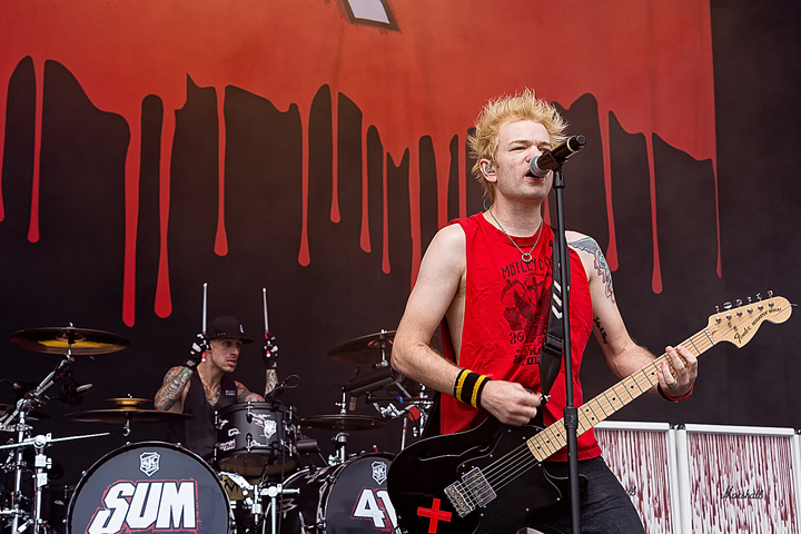 Sum 41 @ Rock Am Ring 2017, foto 25, foto's door Edwin Houdevelt - FrontView Magazine