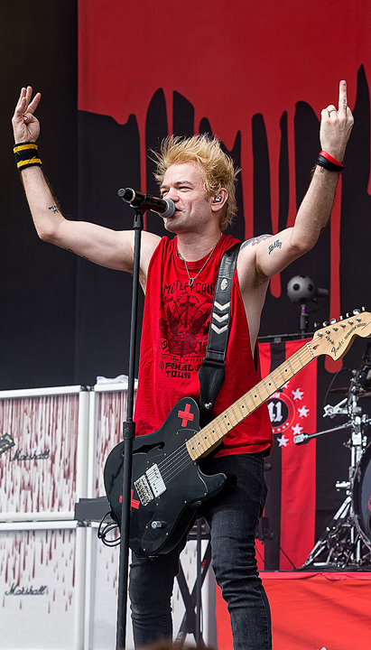 Sum 41 @ Rock Am Ring 2017, foto 26, foto's door Edwin Houdevelt - FrontView Magazine
