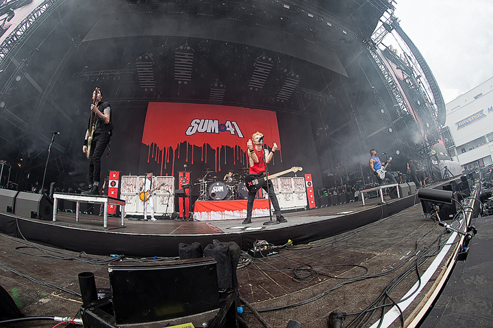 Sum 41 @ Rock Am Ring 2017, foto 37, foto's door Edwin Houdevelt - FrontView Magazine