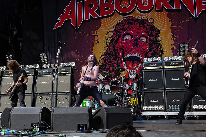 Airbourne @ Rock Am Ring 2017, picture 9, photographed by Edwin Houdevelt - FrontView Magazine