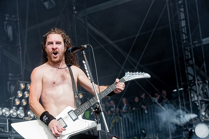 Airbourne @ Rock Am Ring 2017, picture 11, photographed by Edwin Houdevelt - FrontView Magazine