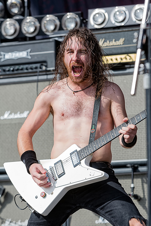 Airbourne @ Rock Am Ring 2017, picture 15, photographed by Edwin Houdevelt - FrontView Magazine