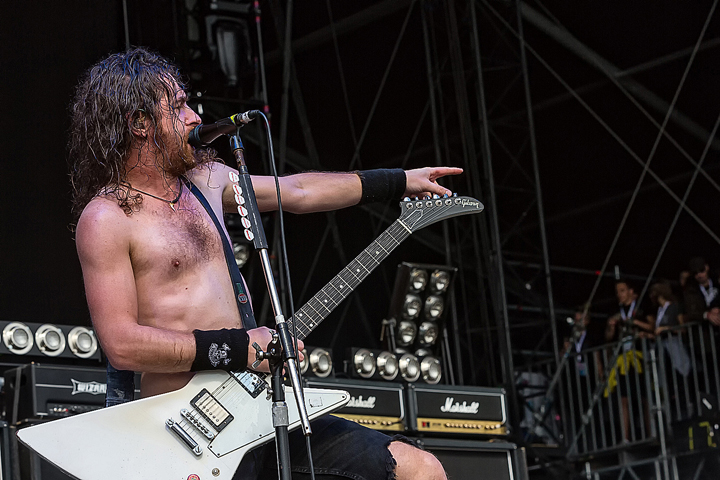 Airbourne @ Rock Am Ring 2017, picture 20, photographed by Edwin Houdevelt - FrontView Magazine