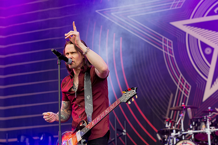 Alter Bridge @ Rock Am Ring 2017, foto 1, foto's door Edwin Houdevelt - FrontView Magazine