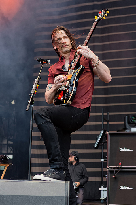 Alter Bridge @ Rock Am Ring 2017, foto 5, foto's door Edwin Houdevelt - FrontView Magazine