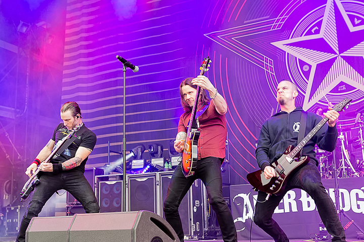 Alter Bridge @ Rock Am Ring 2017, foto 7, foto's door Edwin Houdevelt - FrontView Magazine