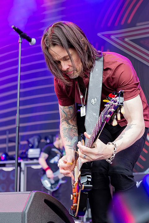 Alter Bridge @ Rock Am Ring 2017, foto 8, foto's door Edwin Houdevelt - FrontView Magazine