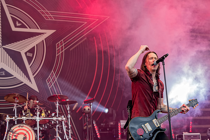 Alter Bridge @ Rock Am Ring 2017, foto 12, foto's door Edwin Houdevelt - FrontView Magazine