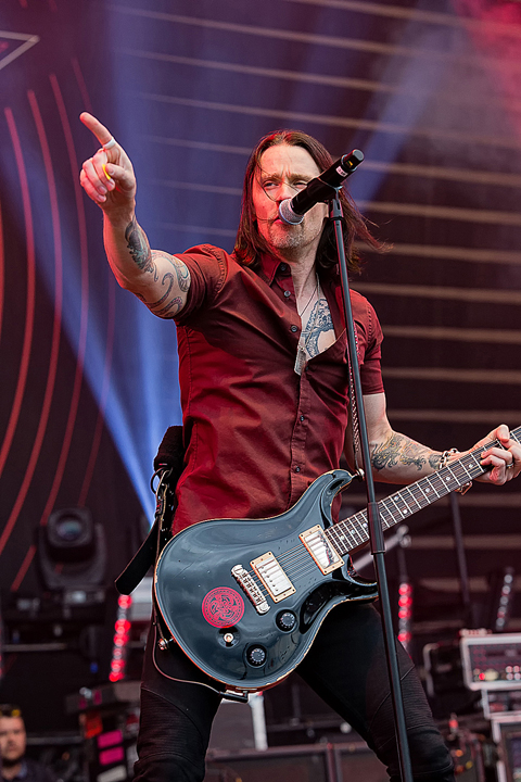 Alter Bridge @ Rock Am Ring 2017, foto 13, foto's door Edwin Houdevelt - FrontView Magazine