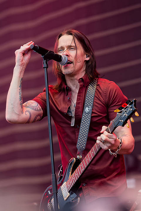 Alter Bridge @ Rock Am Ring 2017, foto 14, foto's door Edwin Houdevelt - FrontView Magazine