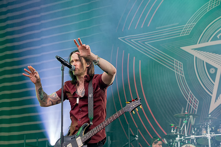 Alter Bridge @ Rock Am Ring 2017, foto 20, foto's door Edwin Houdevelt - FrontView Magazine