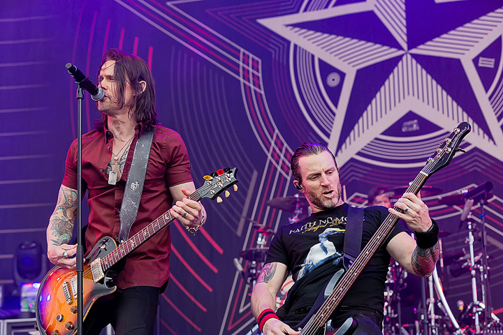 Alter Bridge @ Rock Am Ring 2017, foto 27, foto's door Edwin Houdevelt - FrontView Magazine