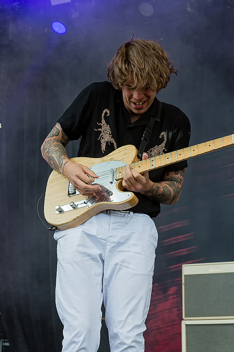 Frank Carter & The Rattlesnakes @ Rock Am Ring 2017, foto 4, foto's door Edwin Houdevelt - FrontView Magazine