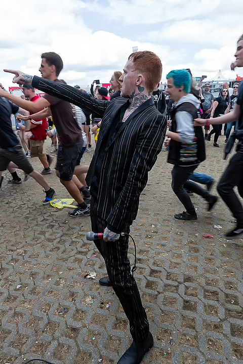 Frank Carter & The Rattlesnakes @ Rock Am Ring 2017, foto 6, foto's door Edwin Houdevelt - FrontView Magazine